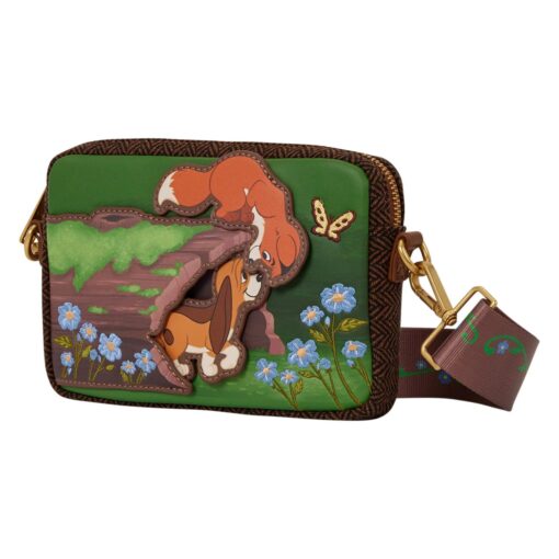 Alternative view of Loungefly – Disney The Fox and the Hound (Frank en Frey) – Tote Crossbody Bag