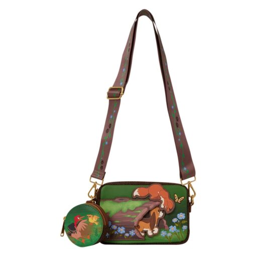 Loungefly – Disney The Fox and the Hound (Frank en Frey) – Tote Crossbody Bag