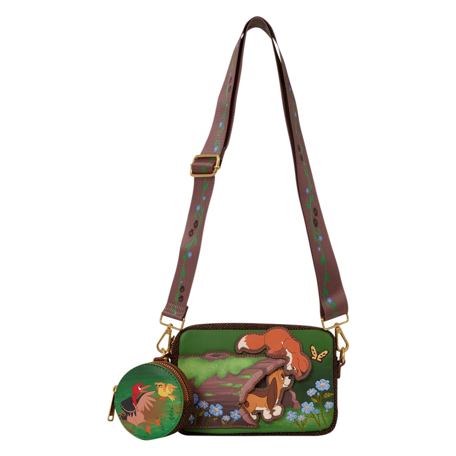 Loungefly – Disney The Fox and the Hound (Frank en Frey) – Tote Crossbody Bag
