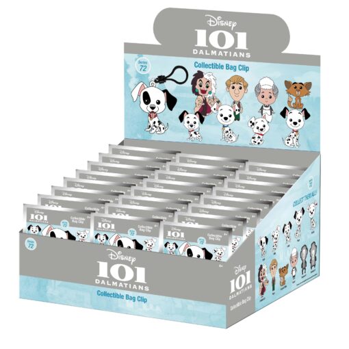 Disney 101 Dalmatians Series 72 3D Foam Bag Clip Mystery