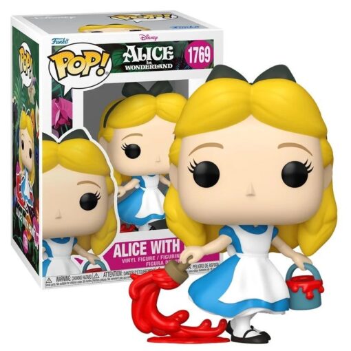 Funko – Alice in Wonderland – Alice with Paint – POP! Disney N°1769