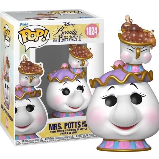Funko – Beauty and the Beast – Mrs. Potts with Chip – POP! Disney N°1824