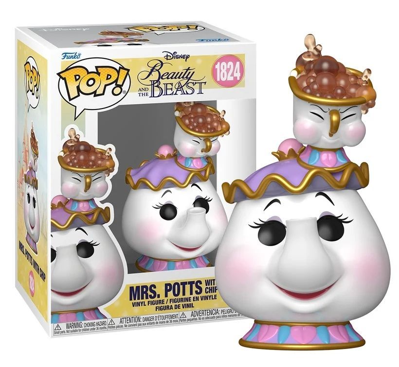 Funko – Beauty and the Beast – Mrs. Potts with Chip – POP! Disney N°1824
