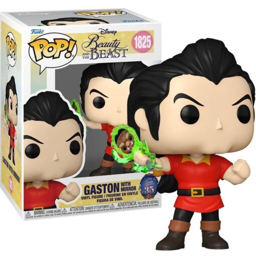 Funko – Beauty and the Beast – Gaston with Mirror – POP! Disney N°1825
