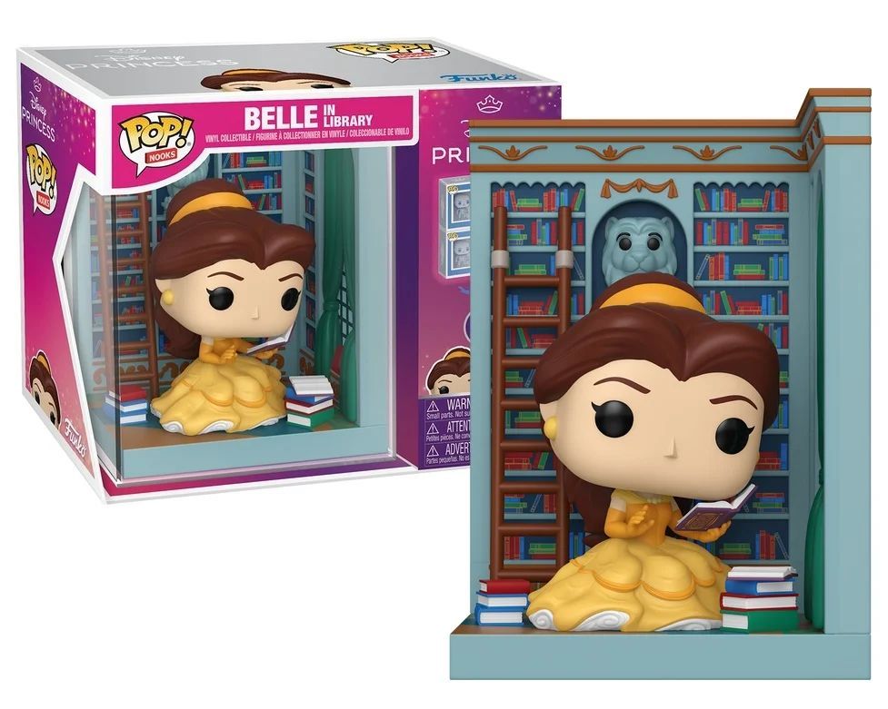 Funko – Beauty and the Beast – Belle in Library – POP! Nooks
