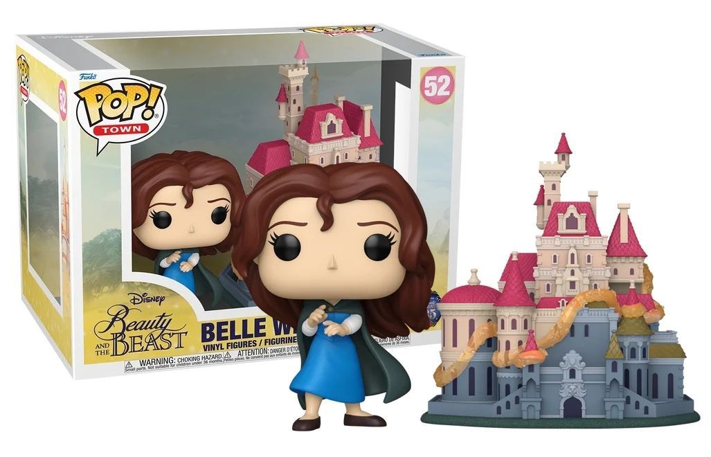 Funko – Beauty and the Beast – Castle with Belle – POP! Town N°52