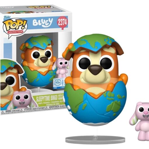 Funko – Bluey – Sleepytime Bingo with Floppy Bunny – POP! Animation N°2374