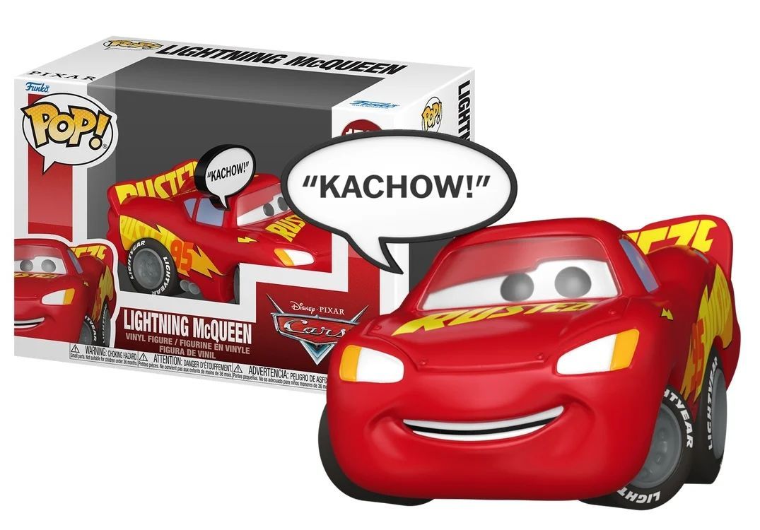Funko – Cars – Lightning McQueen – POP! Sayings N°1790