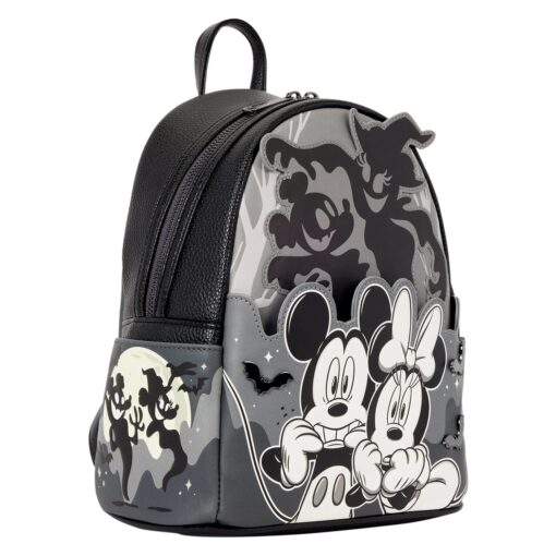 Alternative view of Mickey & Minnie by Loungefly Mini Backpack Ghost Light Up Glow