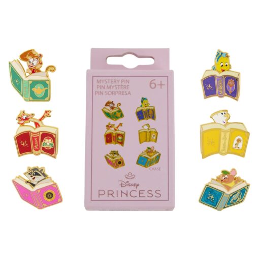 Disney Princess Sidekicks Books Funko Blind Box Enamel Pins