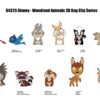 Disney Woodland Characters – 3D Foam Bag Clip – Mystery Bag - Afbeelding 3