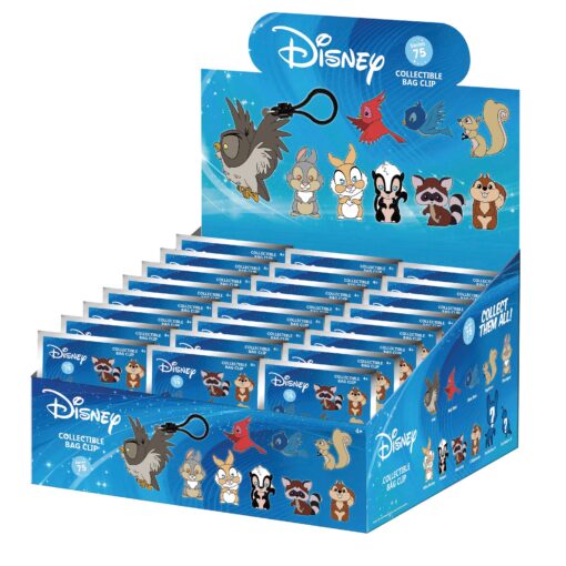 Disney Woodland Characters – 3D Foam Bag Clip – Mystery Bag