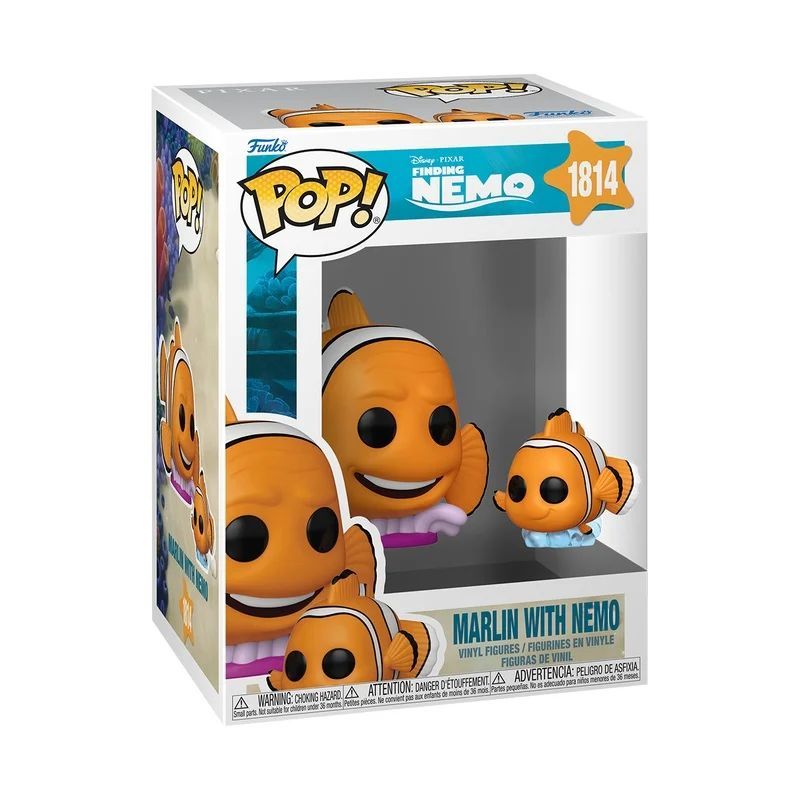 Funko – Finding Nemo – Marlin with Nemo – POP! & Buddy N°1814 - Afbeelding 3