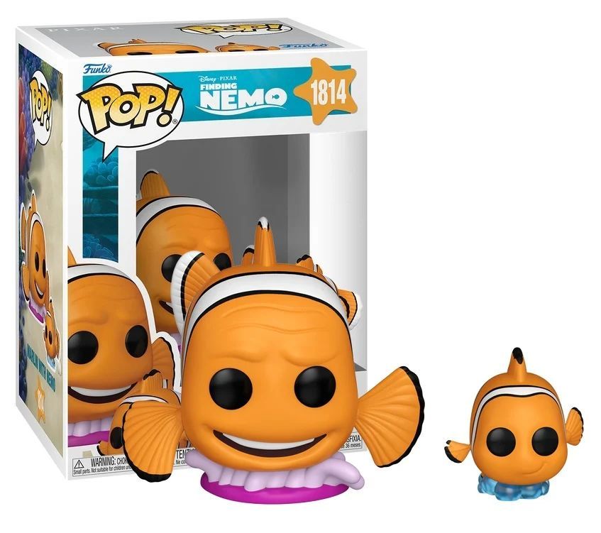 Funko – Finding Nemo – Marlin with Nemo – POP! & Buddy N°1814