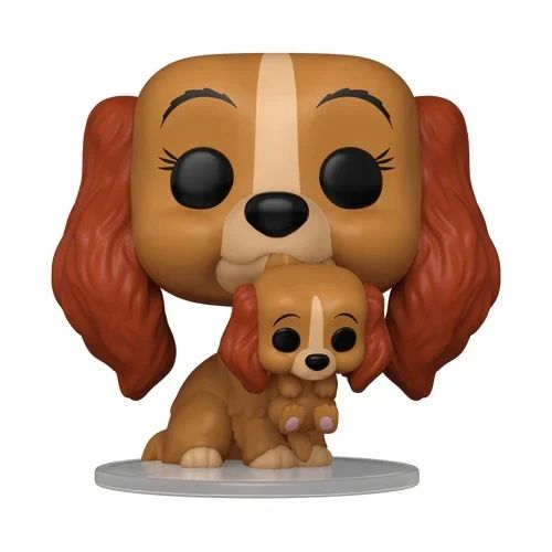 Alternative view of Funko – Lady and the Tramp – Lady with Puppy – POP! N°1553