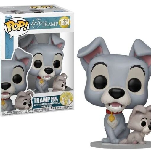 Funko – Lady and the Tramp – Tramp with Puppy – POP! N°1554