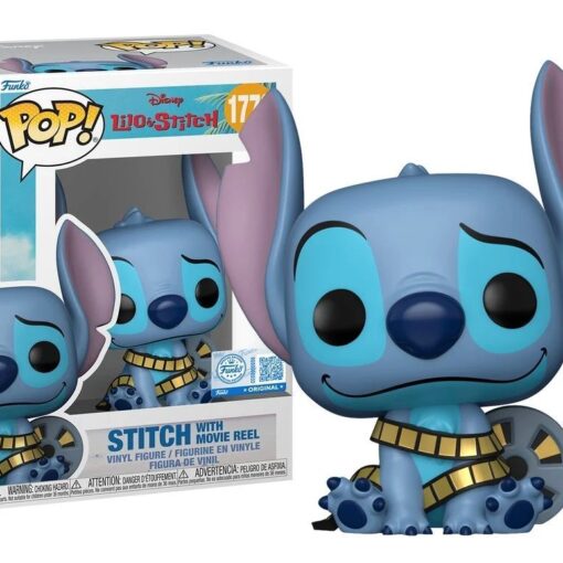 Funko – Lilo & Stitch – Stitch with Movie Reel – POP! Disney N°1779