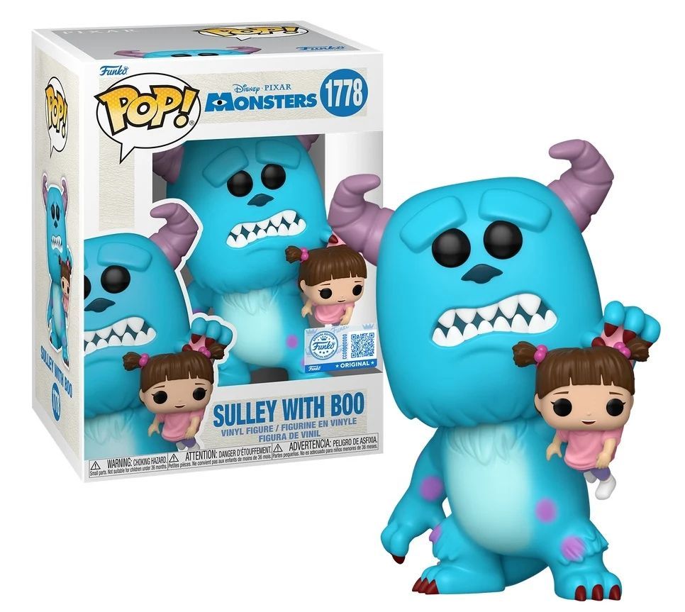 Funko – Monsters Inc. – Sulley with Boo – POP! Disney N°1778
