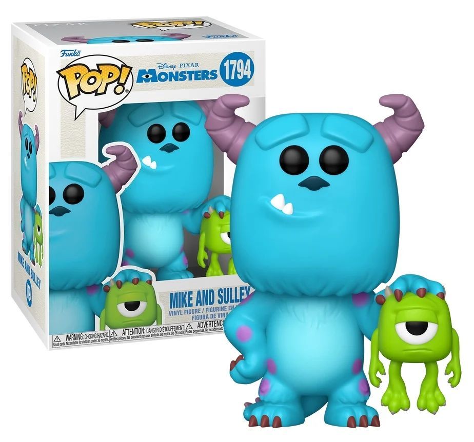 Funko – Monsters Inc. – Mike with Sulley – POP! Disney N°1794