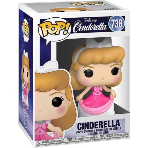 Funko – Cinderella – Pink Dress – POP! Disney N°738