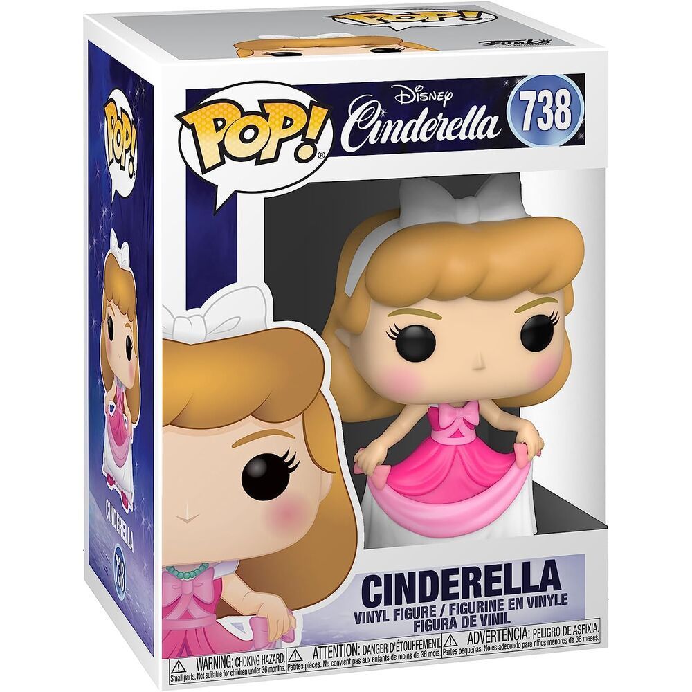 Funko – Cinderella – Pink Dress – POP! Disney N°738