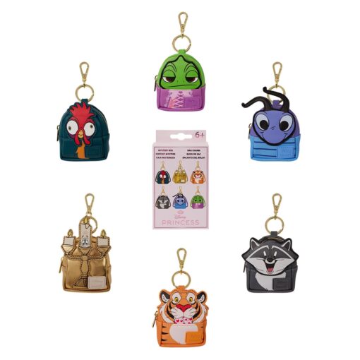 Disney Princess by Loungefly Sidekicks Bag Charm Mystery Box Mini