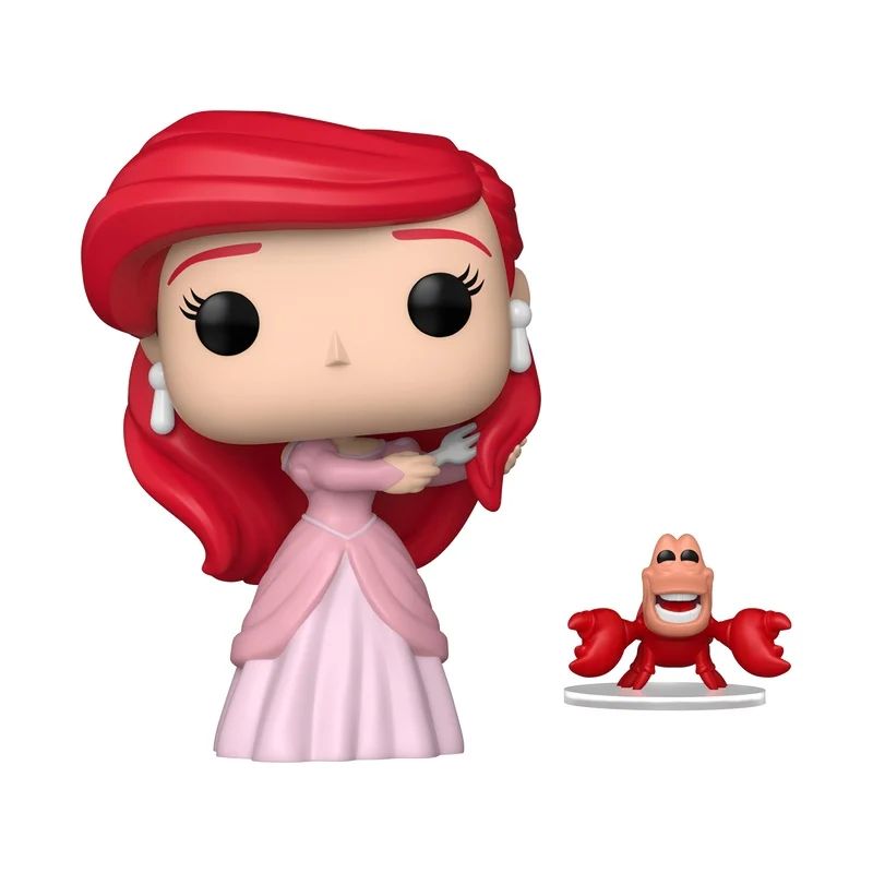 Funko – The Little Mermaid – Ariel with Sebastian – POP! & Buddy N°1755 - Afbeelding 2