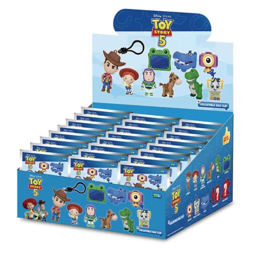 Toy Story 5 Series 1 3D Foam Bag Clip Mystery