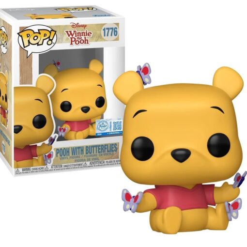 Funko – Winnie the Pooh – Pooh with Butterfly – POP! Disney N°1776