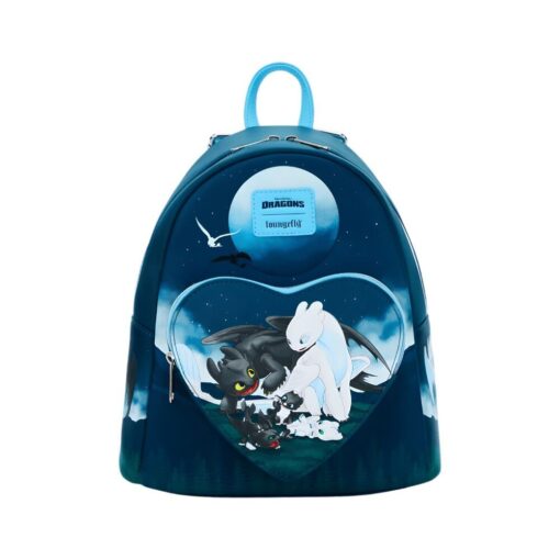 Loungefly How To Train Your Dragon Toothless & Light Fury Scene Mini Backpack
