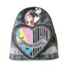 Loungefly The Nightmare Before Christmas Jack & Sally Split Heart Mini Backpack