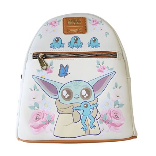 Loungefly Star Wars Grogu With Frogs Mini Backpack