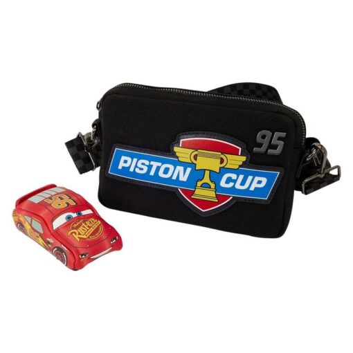 Disney Pixar Cars 20th Anniversary – Piston Cup – Sling Crossbody Bag – Loungefly