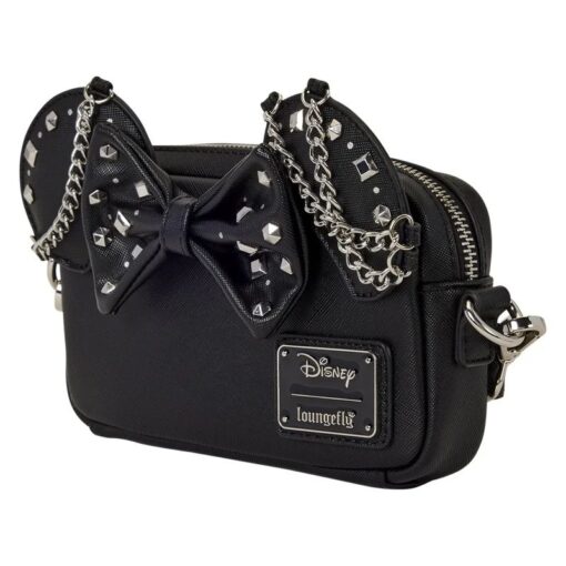 Alternative view of DISNEY - Minnie Mouse "Stud & Chain" - Sling Crossbody Bag Loungefly