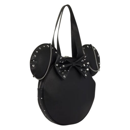 Alternative view of DISNEY - Minnie Mouse "Studs & Chains" - Tote Bag Loungefly