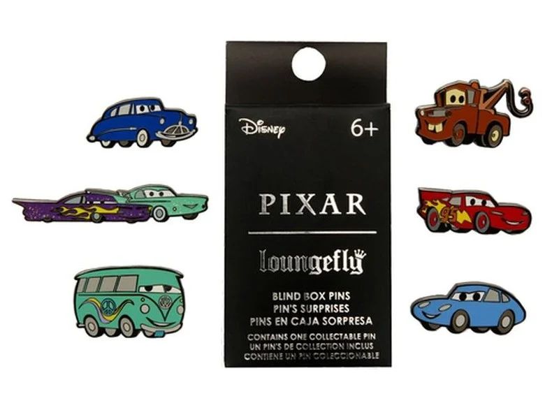 PIXAR – Cars – Funko Blind Box Enamel Pin – Mystery Box