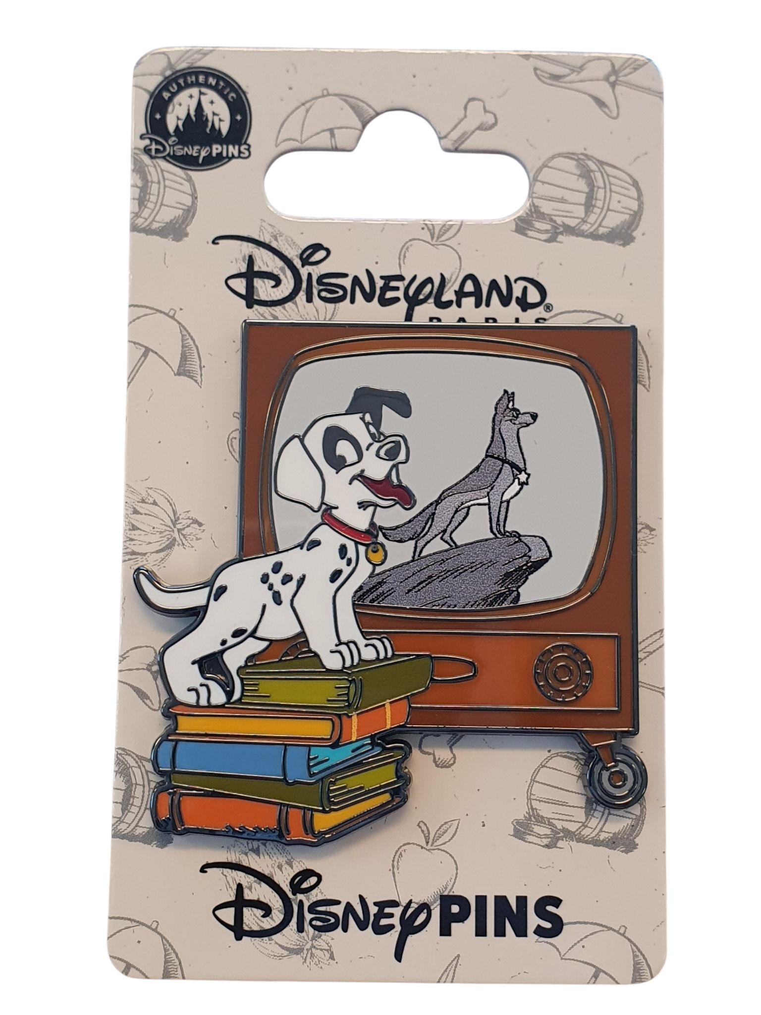 Disneyland Paris – 101 Dalmatiërs – TV Kijkend – Collector Pin – DLP Exclusive