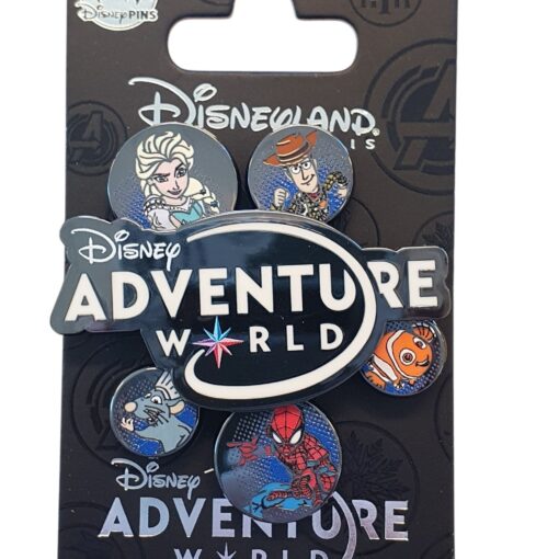 Disneyland Paris – Adventure World – Spinner – Collector Pin – DLP Exclusive