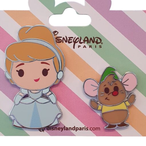 Disneyland Paris – Animator – Assepoester & GusGus – Collector Pin – DLP Exclusive