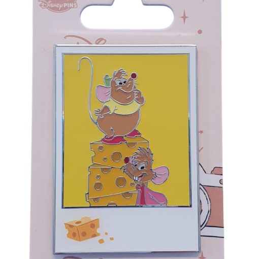 Disneyland Paris – Assepoester – GusGus & Jack – Portrait – Collector Pin – DLP Exclusive