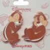 Disneyland Paris – Chip & Dale – Pastel Roze – Collector Pin – DLP Exclusive