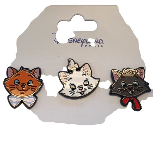 Disneyland Paris – De Aristokatten – De Kittens – 3 Pins – Collector Pin – DLP Exclusive