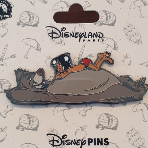 Disneyland Paris – Jungle Book – Baloo & Mowgli – Collector Pin – DLP Exclusive
