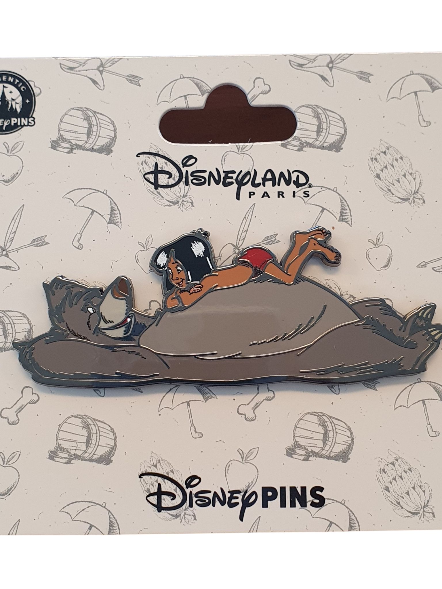 Disneyland Paris – Jungle Book – Baloo & Mowgli – Collector Pin – DLP Exclusive