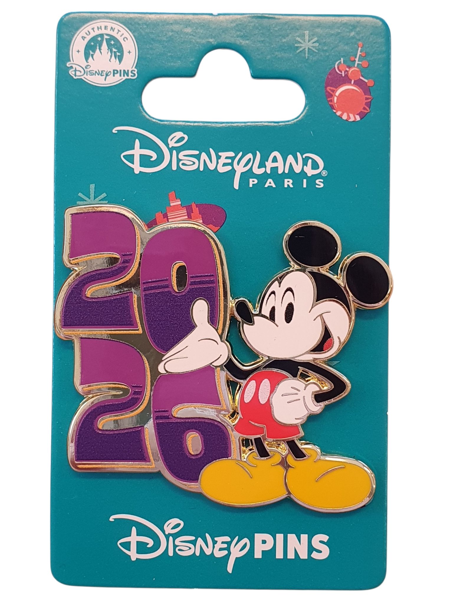 Disneyland Paris – Mickey Mouse – 2026 – Collector Pin – DLP Exclusive