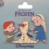 Disneyland Paris – World of Frozen – Jonge Anna & Elsa met Olaf – Collector Pin – DLP Exclusive