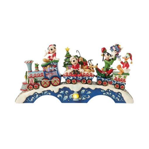 Disney Traditions – Mickey & Friends Train LED – Figurine