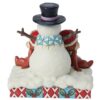 Disney Traditions – Chip & Dale Snowman – Figurine - Afbeelding 2