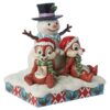 Disney Traditions – Chip & Dale Snowman – Figurine - Afbeelding 4