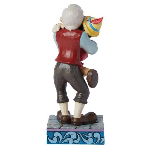 Alternative view of Disney Traditions – Geppetto & Pinocchio – Figurine